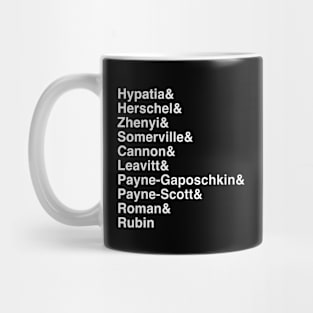 Women of astronomy Mug